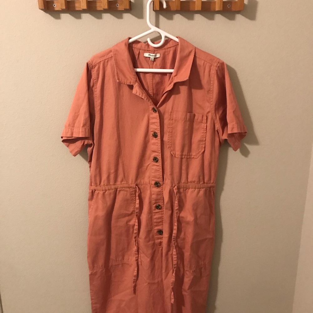 Madewell Boiler Jumpsuit with pockets Size 20
